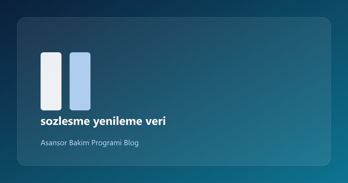 Sözleşme Yenilemede Veri ile İkna: Ölçüm ve KPI (12/5)